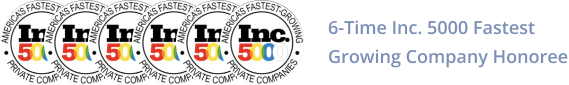 7-Time Inc. 5000 Fastest Growing Company Honoree