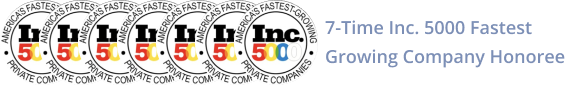 7-Time Inc. 5000 Fastest Growing Company Honoree